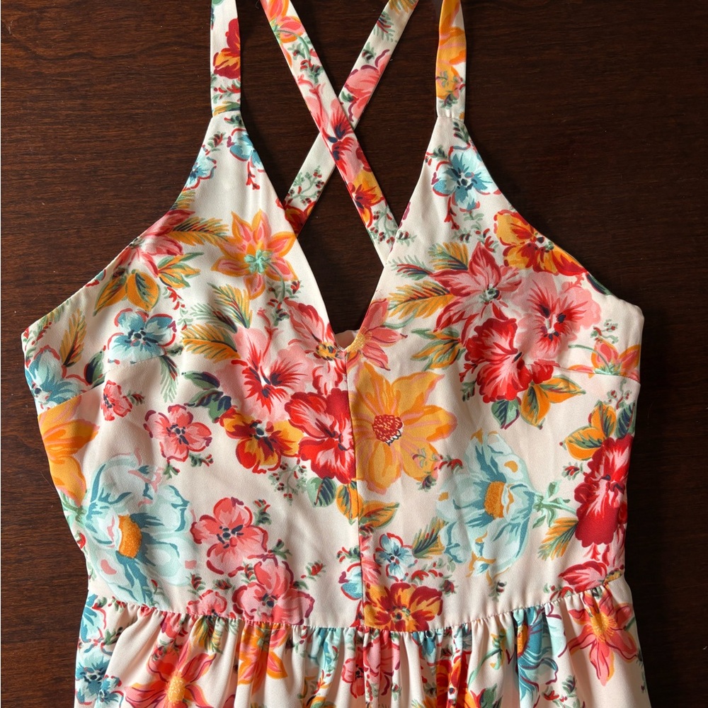 GAP Floral Print Maxi Dress
